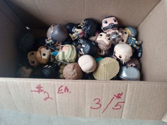 Pre-owned Funko Pops assorted
