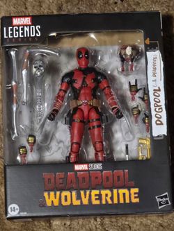 Marvel legends deluxe movie deadpool w dogpool