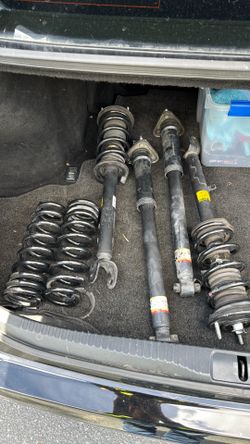 2014 LEXUS GS350 shocks and struts with RSR lowering springs