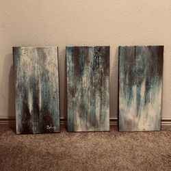 3 Piece Wall painting