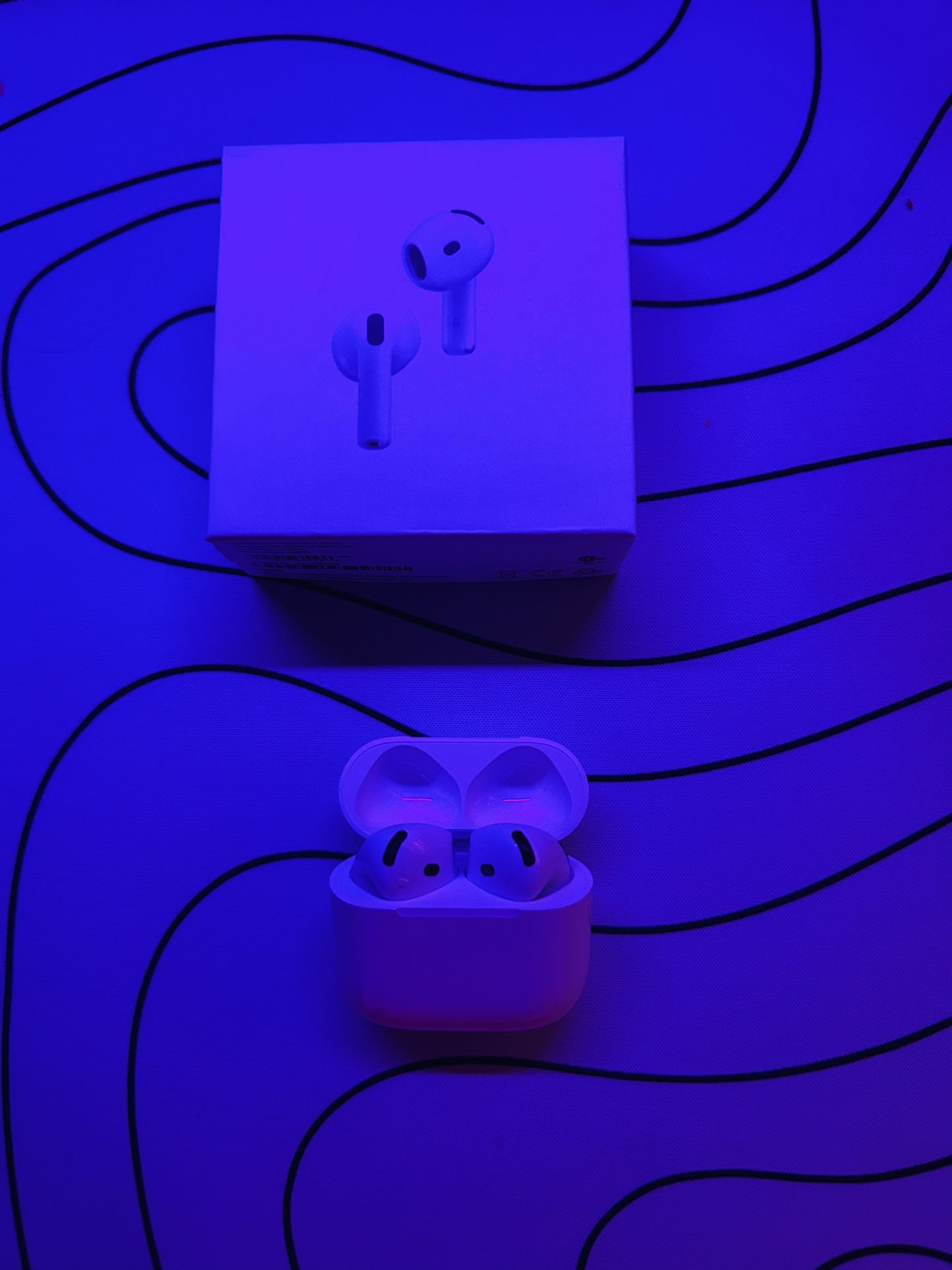 AirPod Generation 4 with noise cancellation. Fresh out of box
