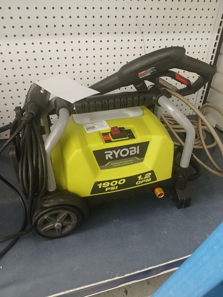 Ryobi Pressure Washer 1900psi