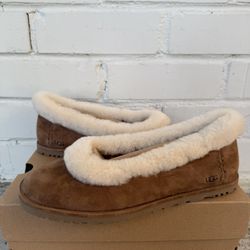 Size 7.5 & 10 Women’s – UGG Zora Ballet Flat Chestnut  1178111-CHE