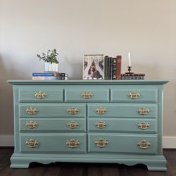 Antique Wood Dresser 