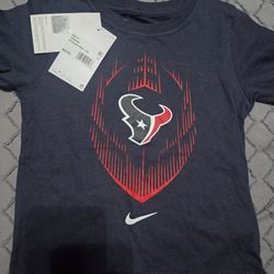 Houston Texans 4T Nike NFL Shirt $45 retail
