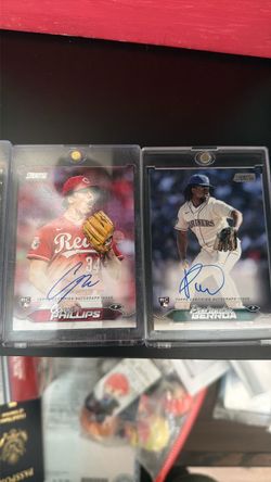Topps baseball autographs/relic