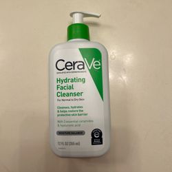CeraVe hydrating Facial Cleanser.