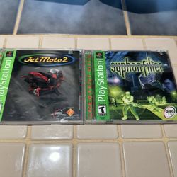 Syphon Filter & Jet Moto 2 For PS2 