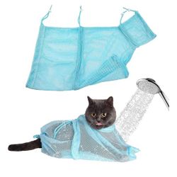 NEW> CAT BATHBAG. FOR EASY BATHING OF A CAT, PINK