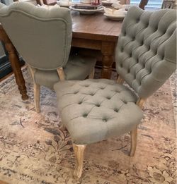 Set of beautiful Upholstered Dining Chairs