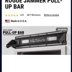 Rogue Jammer Pull Up Bar Wallmounted!!!Never Used.  I have all the mounting screws.  