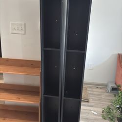 Tall Black Bookshelves
