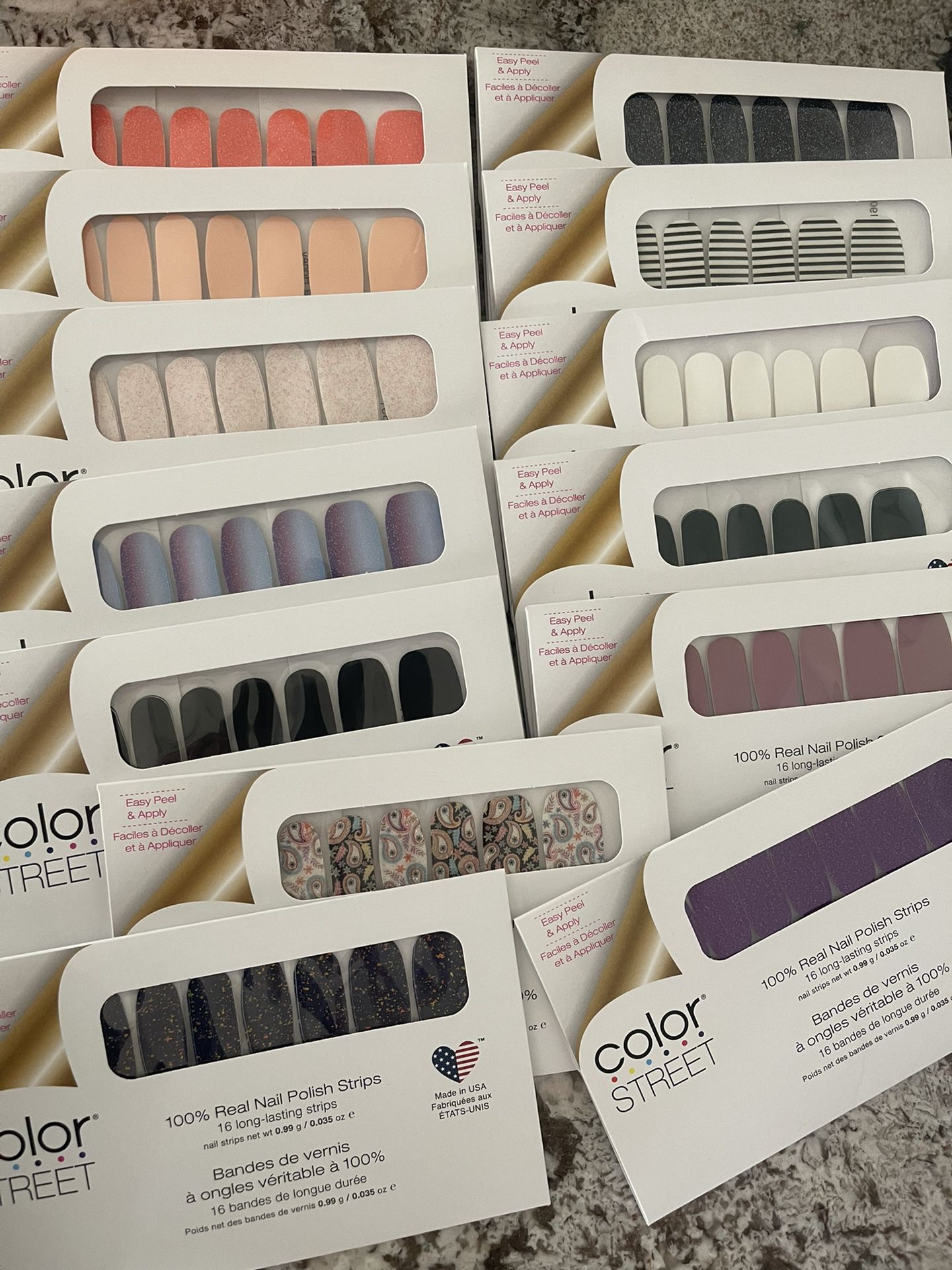 Brand New colorstreet Sets - Lot Of 13