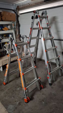 Little Giant Leveler Multi-Position Ladders – Set of 2