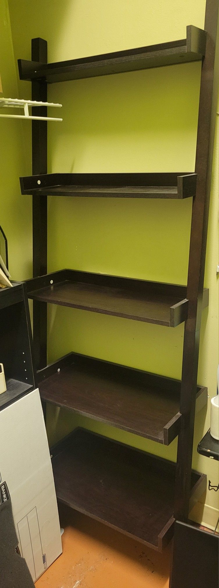 5-Tier Ladder Shelf, Good Condition  $50