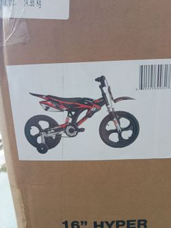 16" hyper motobike kids bike