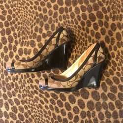 Coach Wedges Size 7