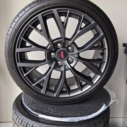 19 Inch Rims And Tires - Stock Subaru 