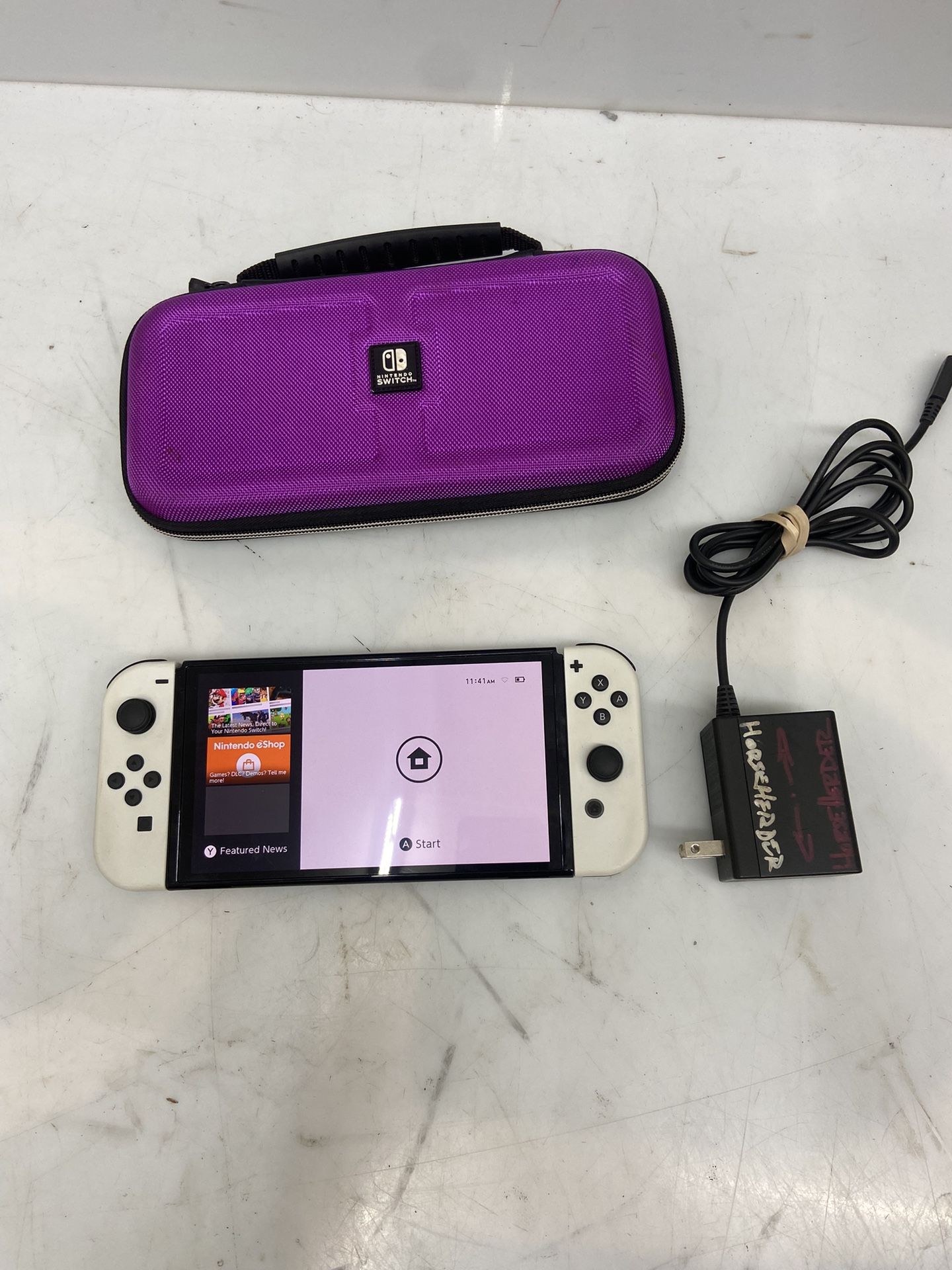 Nintendo Switch OLED Console with White Joy-Con
