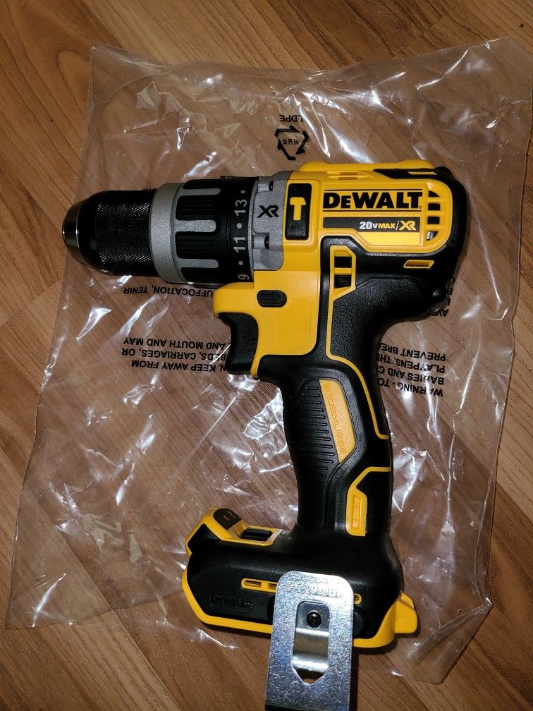 Brand New Dewalt 20v. XR 1/2" Hammer Drill Tool Only