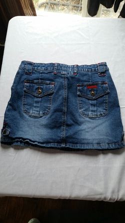 Jean mini skirt size 7/8