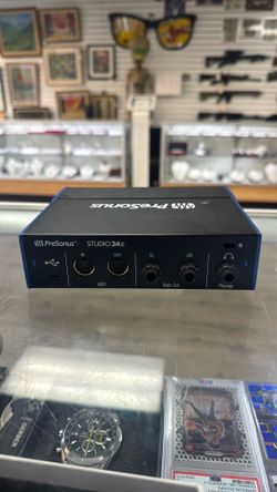 PreSonus Studio 24c USB Audio Interface Midi interface