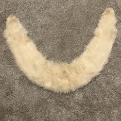 Real White Fox Coat Collar:Shawl