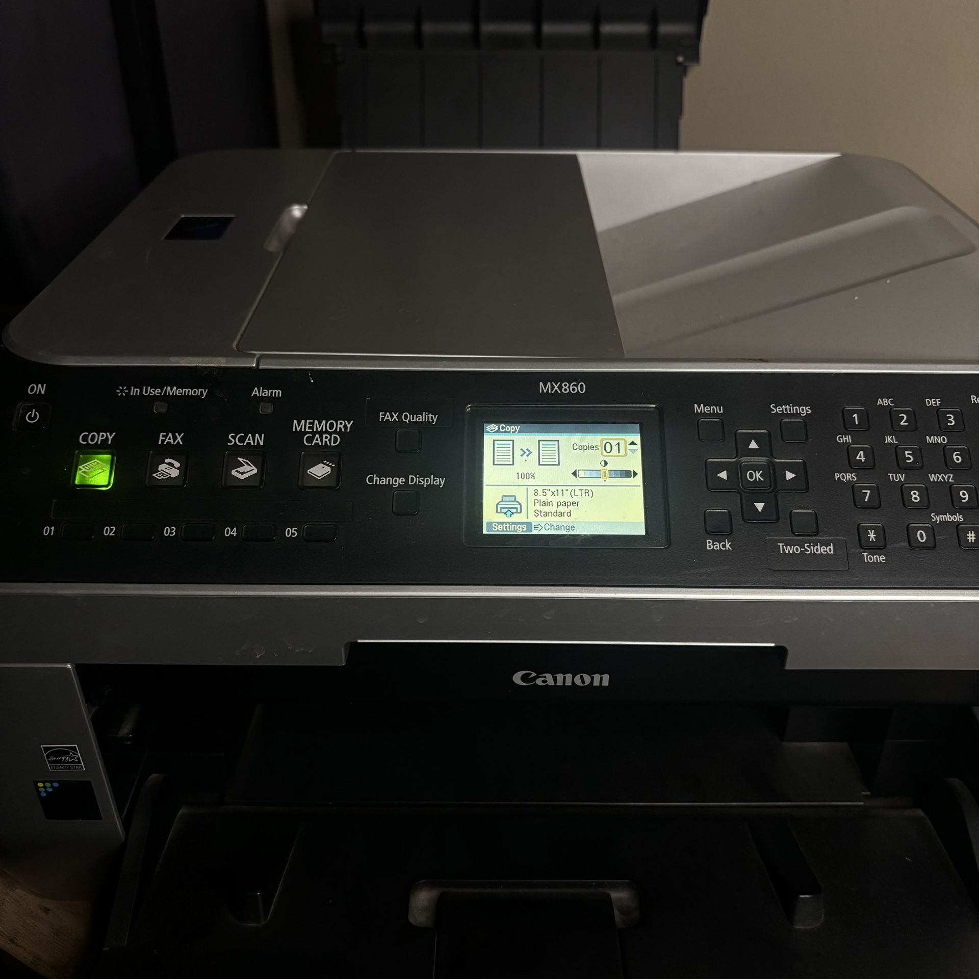 Canon Pixma MX860 Printer