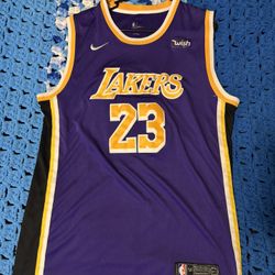 LeBron James Laker Jersey (XL)