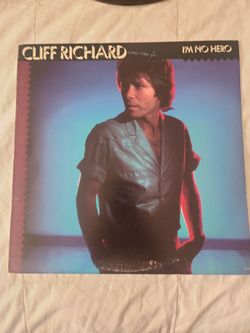 Cliff Richard – I'm No Hero Vinyl LP - Unplayed 30yrs- record NM