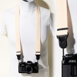 Camera Strap Neck Peak Design Anchors Quick Release Beige Cotton 40" Vintage