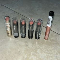 Wet & Wild Lipstick and Lip Gloss and Joah Tinted Lip Balm