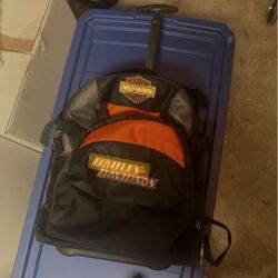 Harley Davidson Rolling Backpack