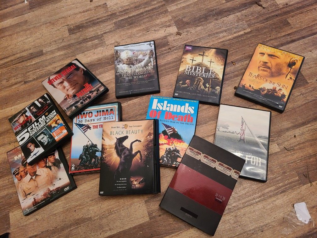 DVDS ALL THESE 16.00
