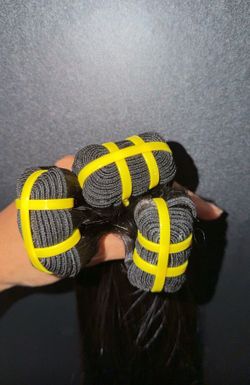 3 bundles 100% virgin human hair