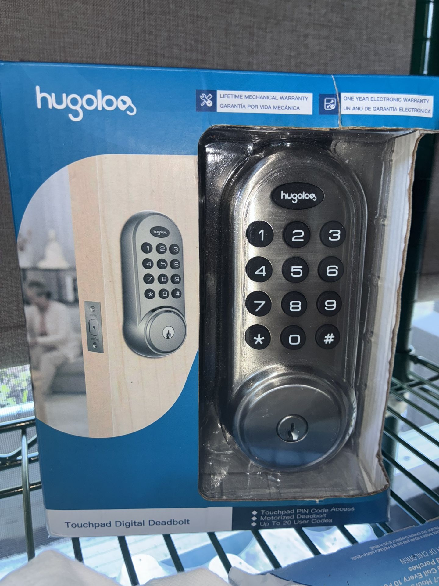 Pad Lock Front door Brand new Electronic