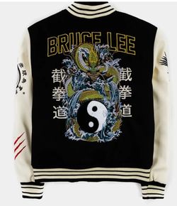 Authentic Round 5 Bruce Lee Varsity Jacket