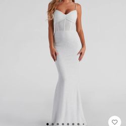 Long White Dress Windsor