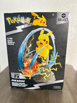 Pokémon Pikachu 1/10 Scale Deluxe Statue Figure with Lights (Mattel / Mega)