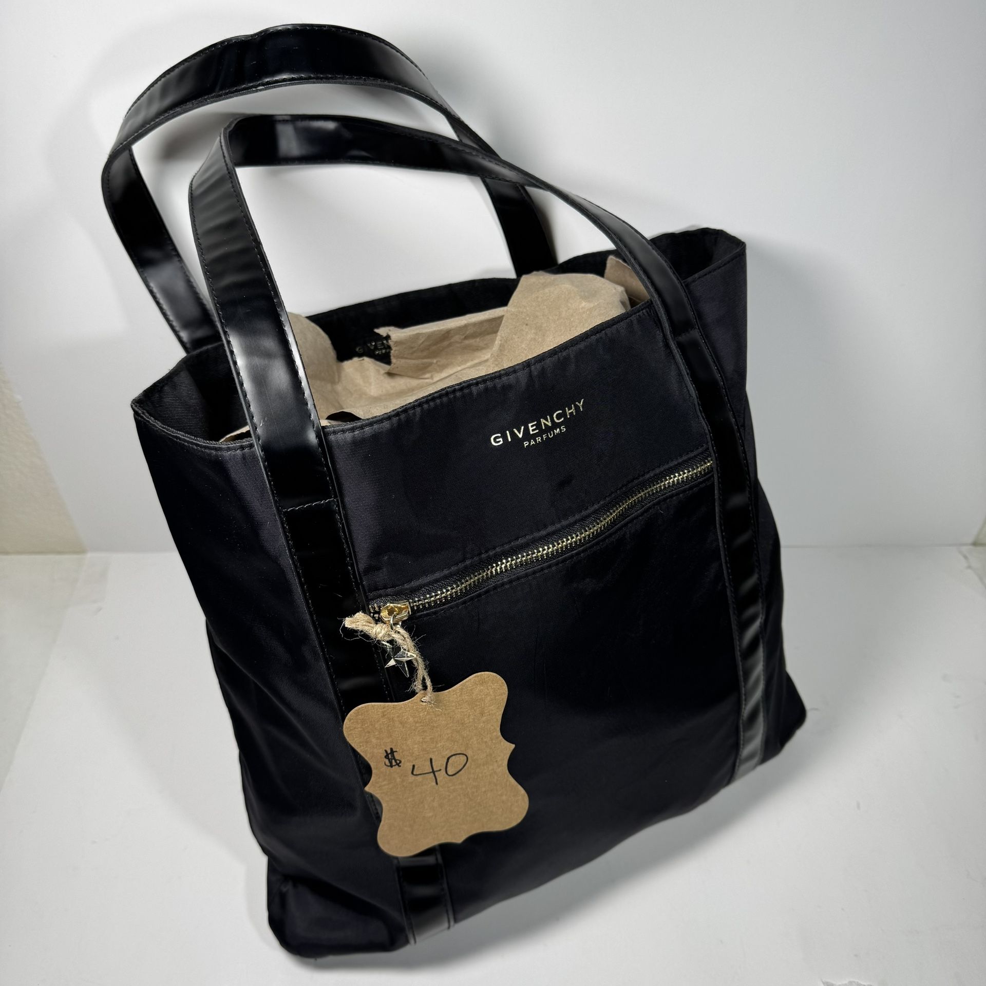 Givenchy Black Gold Tote Bag