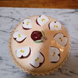 Apple Pie Lidded Pie Plate 