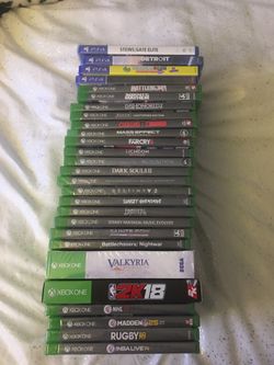 Xbox one and ps4 new games