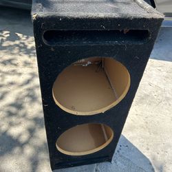Two 12 subwoofer