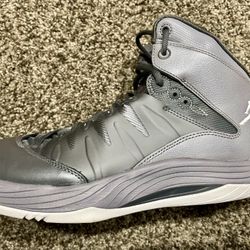 Air Jordan Prime Fly 599582‑004 Gray Size 10.5 – Pre‑Owned, Great Condition