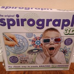 The Original Spirograph 3D Kit, Set, Arts Crafts, Drawing, Kahoots