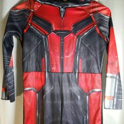 Marvel Antman Costume Size Youth Medium 8-10 Halloween Dress Up Character 