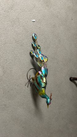 Peacock figurine