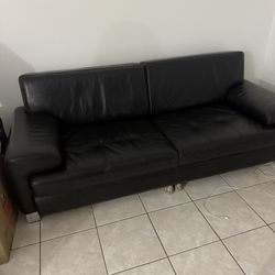 Leather Couch Like New $300