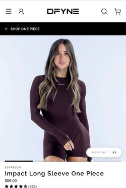 Dfyne impact long sleeve one piece