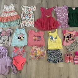 4T Girls Clothes Lot (17 Pieces)